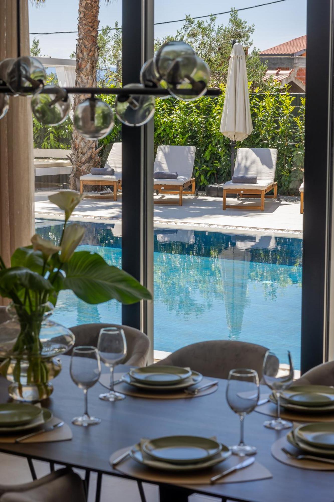 Luxury Villa My Wish With Pool Kaštel Stari Extérieur photo